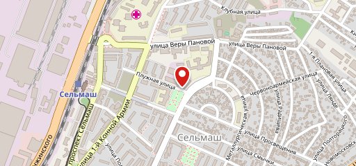 ресторан "Генацвале" на карте