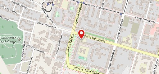 Грузинский дворик на карте