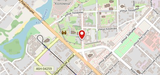 Гербергъ 1-го нумера на карте