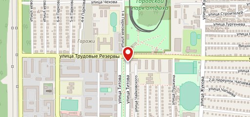 Парк кафе на карте