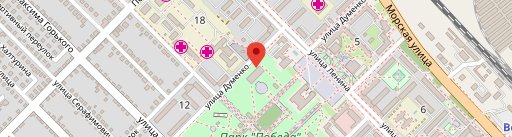 Гинза на карте
