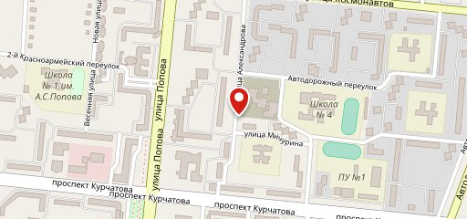 Гинза на карте