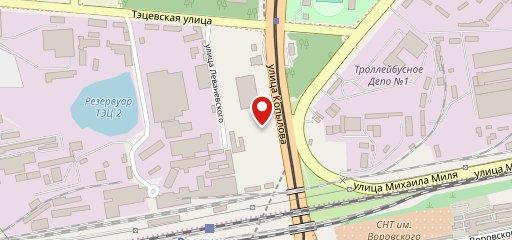 Лента кафе на карте