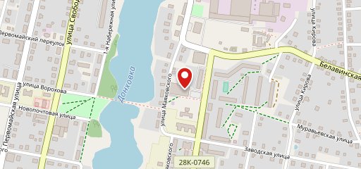 Гипермаркет Тележка на карте
