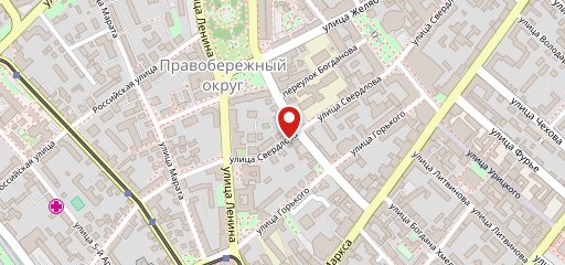 Блинная на карте