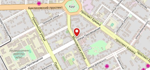 Вкуснолюбов на карте