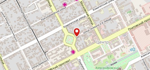 Гирос на карте