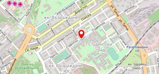 Гирос на карте
