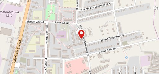 Поляна на карте