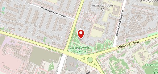 Glamur, Кафе-бар на карте