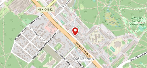 Гламурная коровка на карте