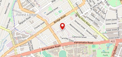 Glebe Pizzeria на карте