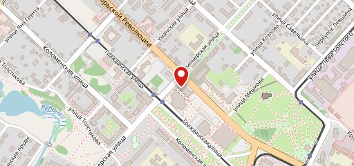 Глобус, ресторан на карте
