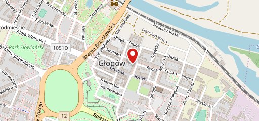 Affamato Głogów на карте