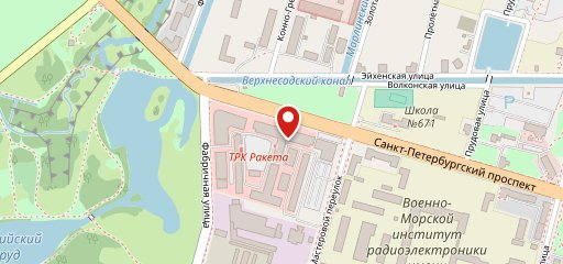 Гляссе на карте