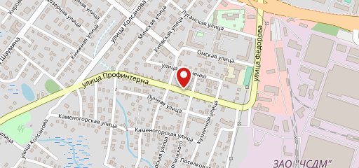 Годзилла ФУД, служба доставки на карте
