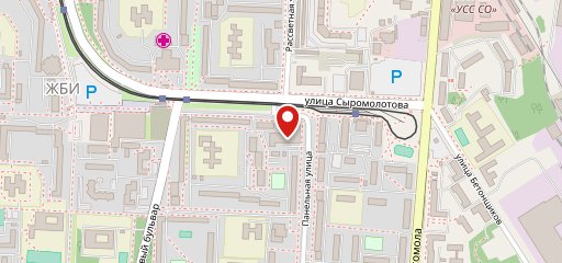 Золотой каньон на карте