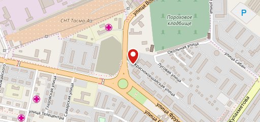Золотая нива на карте