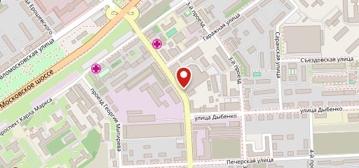 Золотая Вилка на карте