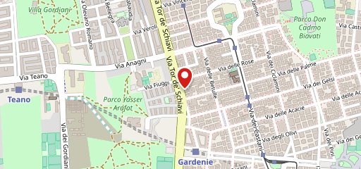 Gelateria Golden Ice-Rome Centocell-Pignatt Tower на карте
