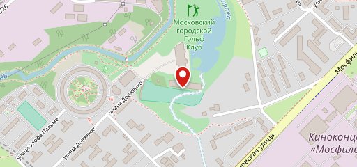 Ресторан при Московском гольф клубе на карте