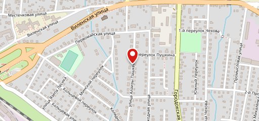 Голубая Лагуна на карте
