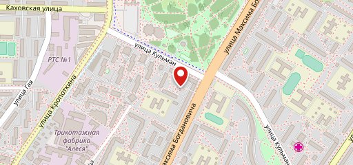 Голубиная на карте