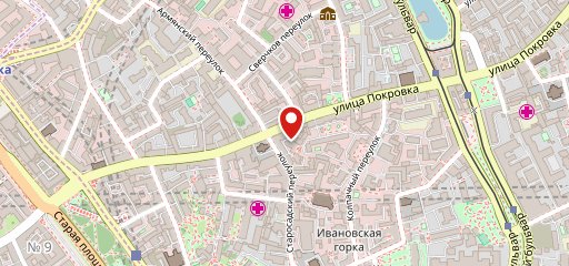 Голубка на карте