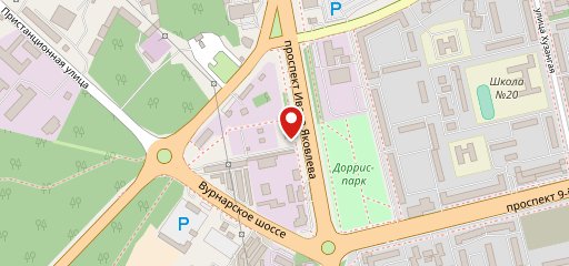 Голубой огонек-1 на карте