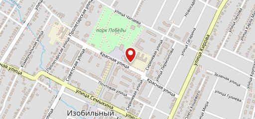 Голубые Огни на карте
