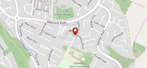 GONG Thai Lordswood Chatham на карте