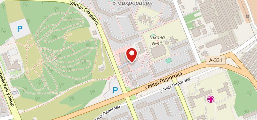 Добрый лис на карте