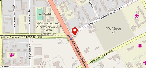 Гора на карте