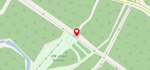 Гора ТЁПЛАЯ, Горнолыжный комплекс на карте