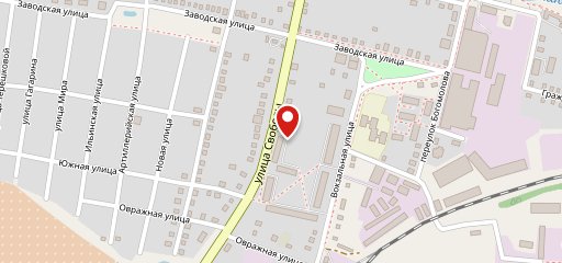 Горбушка хлеба на карте
