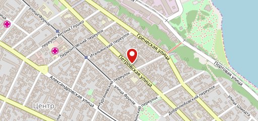 Горец на карте