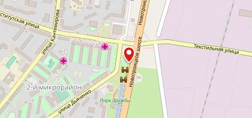 Горец на карте