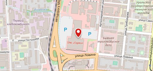 Горки на карте
