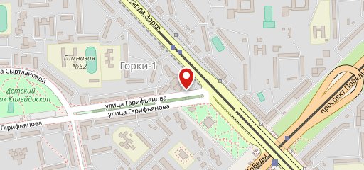 Добрая столовая на карте