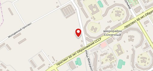 Горки в Солнечном на карте