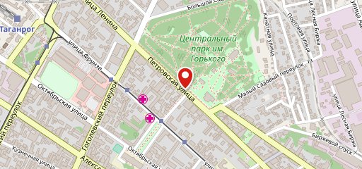 Лаунж-бар Горький на карте