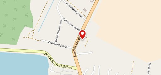 Горький на карте
