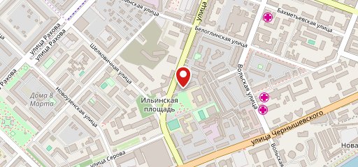 Горький на карте