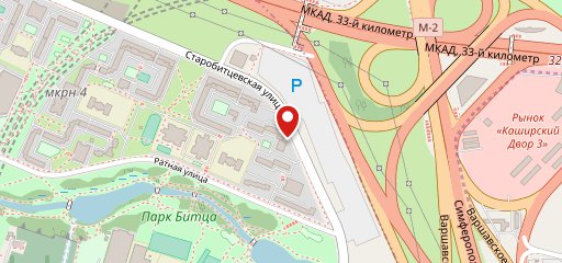 Горлица-хлеб на карте