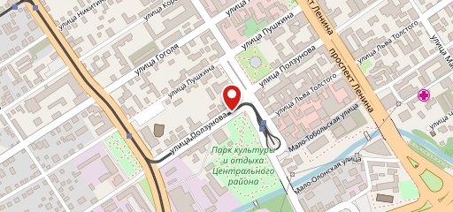 Горная аптека на карте