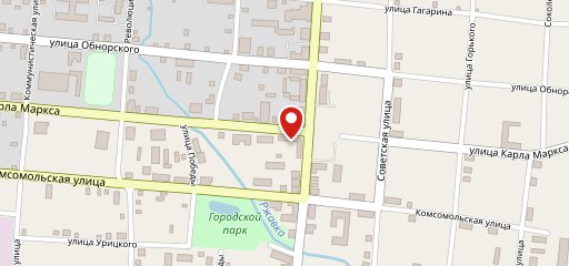 Горница на карте