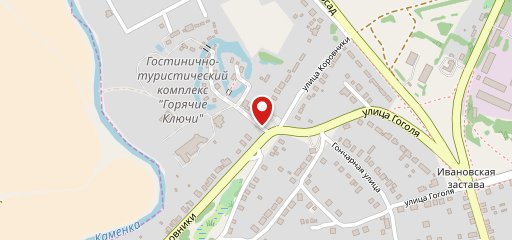 Горячие Ключи на карте