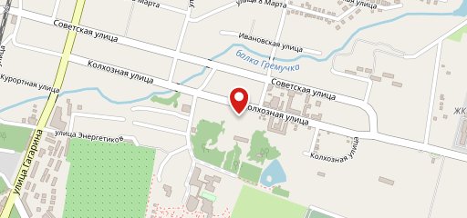 Горный цветок на карте