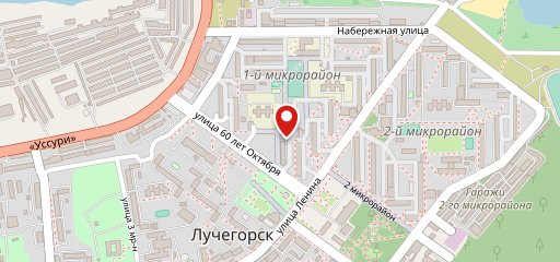 Ресторан "Горный" на карте