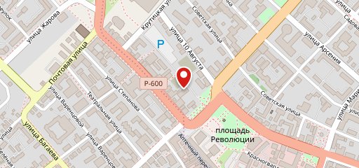 Ресторан "Город" на карте